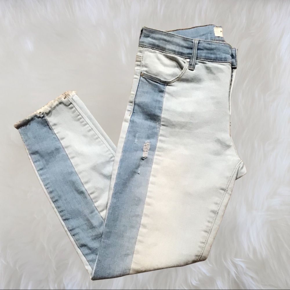 PACSUN Two Tone Ankle Jeans/Jeggings